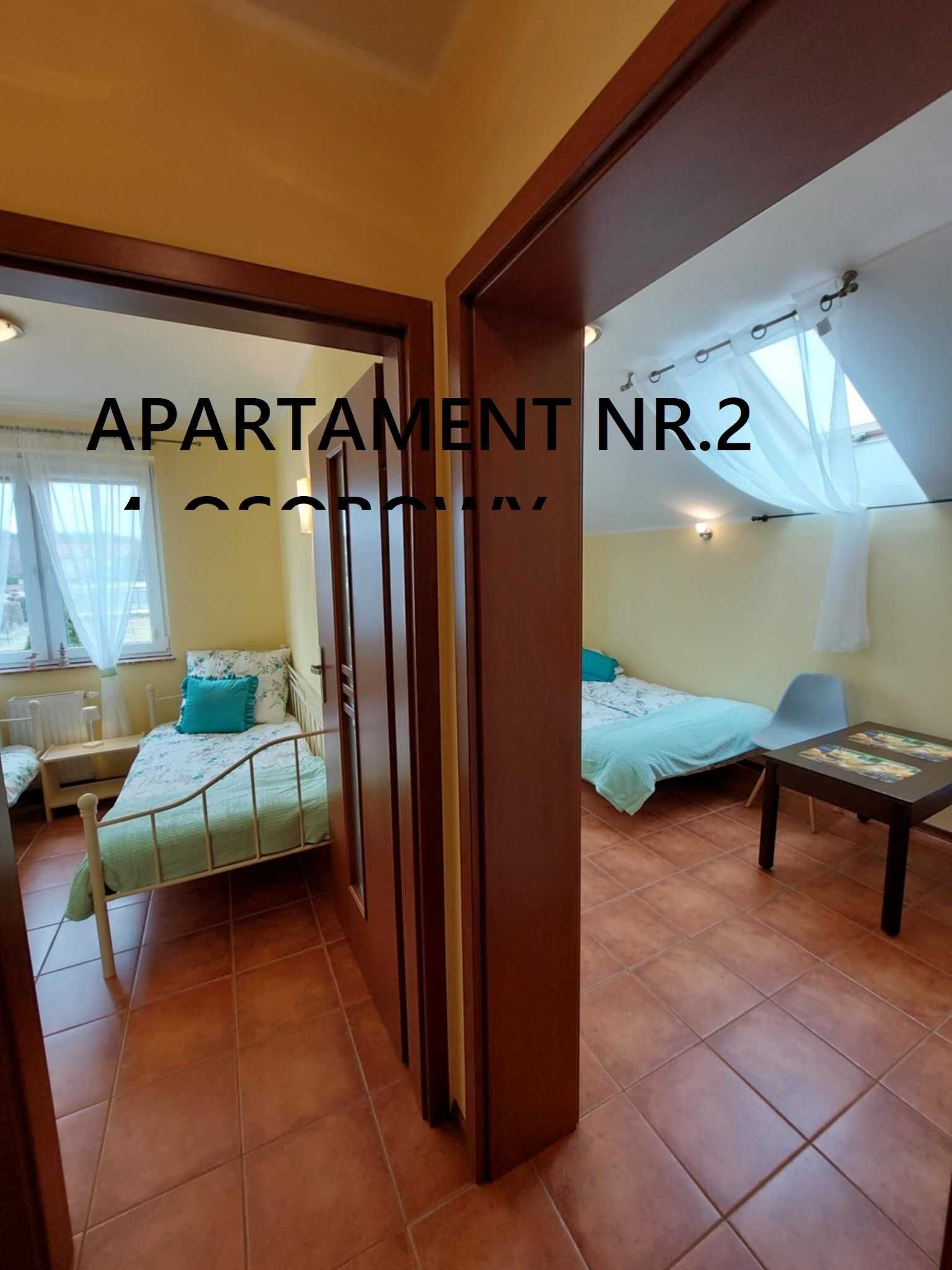 Apartament 4-osob. Grzybowo 150m od plaży MORSKI ZAKĄTEK