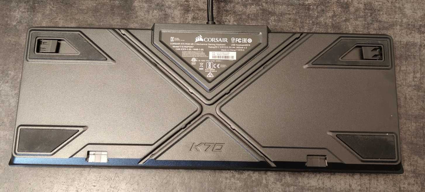 Klawiatura Corsair K70 MK.2 RGB Cherry MX Red