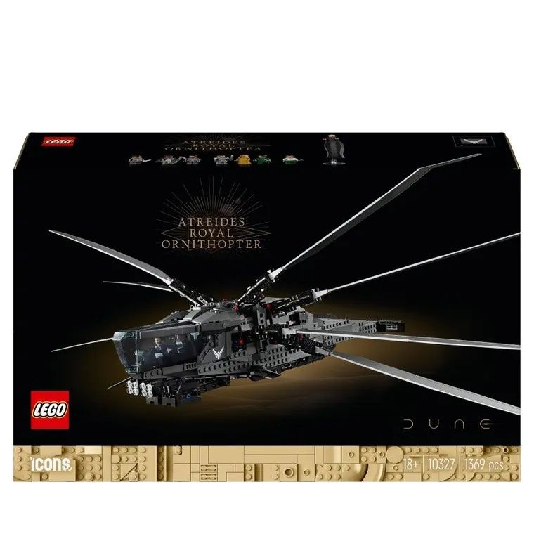 Lego Icons  Diuna Dune Atreides Royal Ornithopter nr kat. 10327 Nowe!