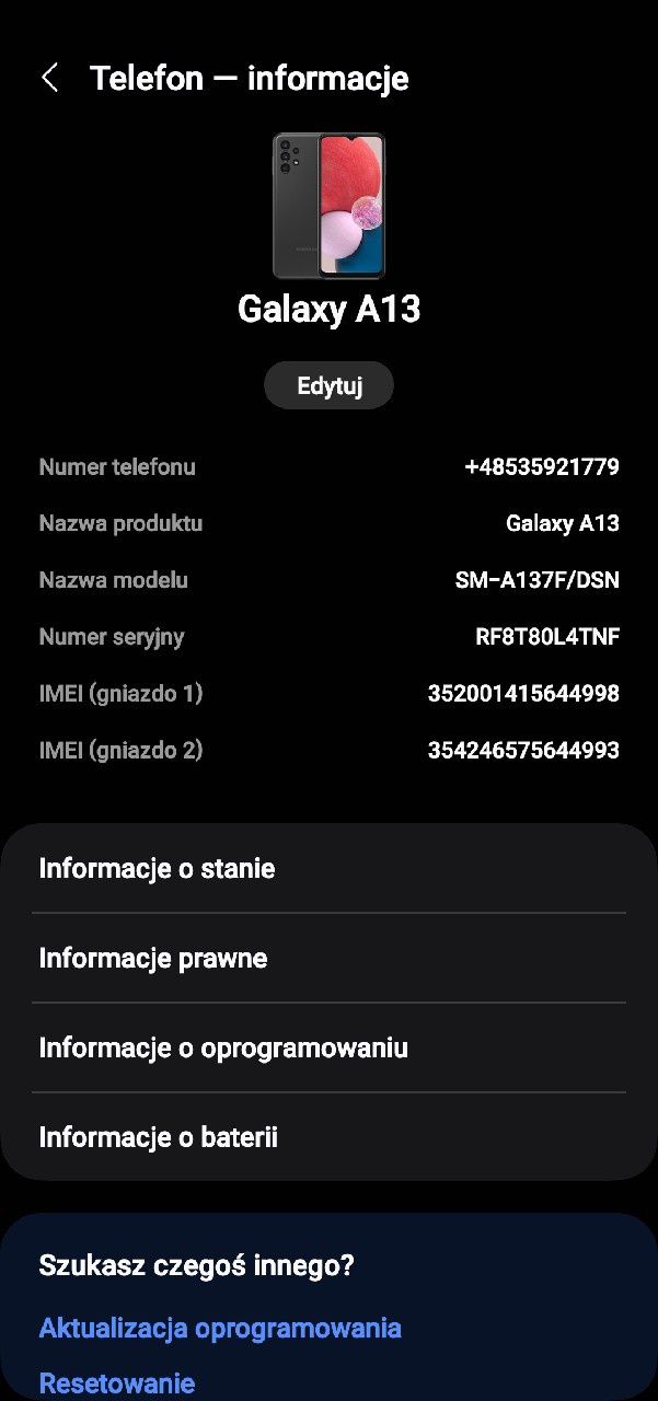 Samsung galaxy  A13 4/64gb