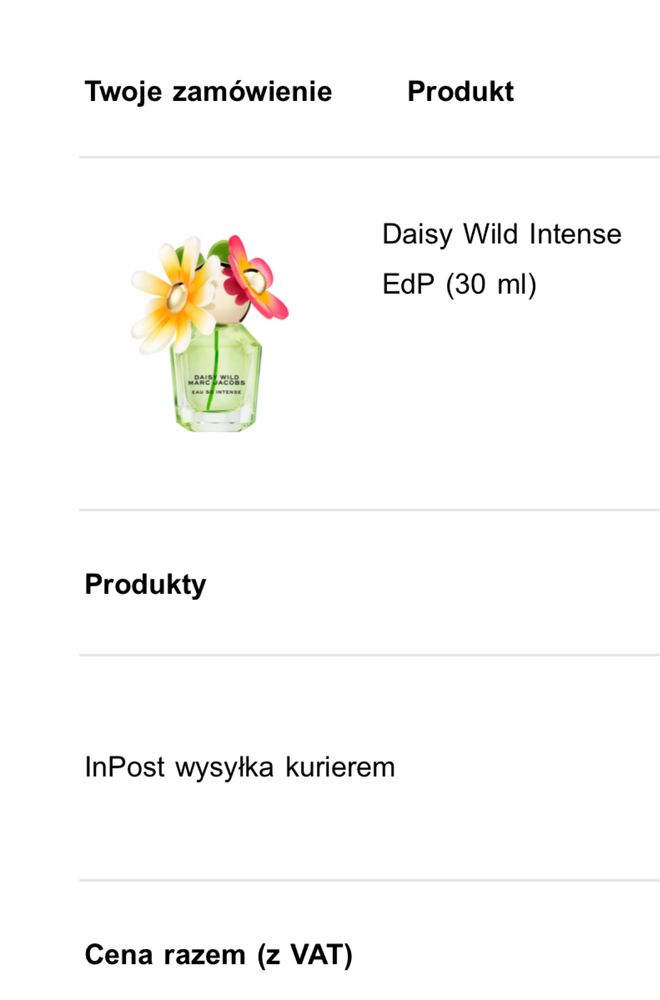 Perfumy Marc Jacobs Daisy Wild Eau So Intense 30ml