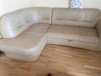 Sofa skórzana narożna