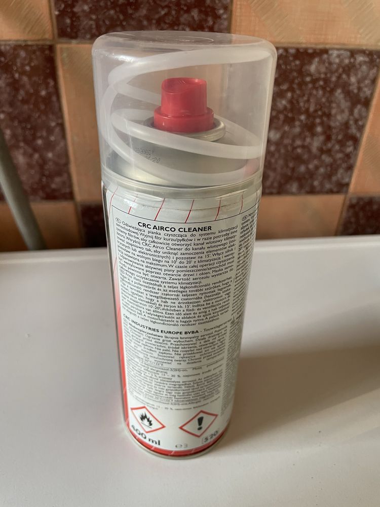 Odgrzybiacz crc airco cleaner 400 ml, pianka