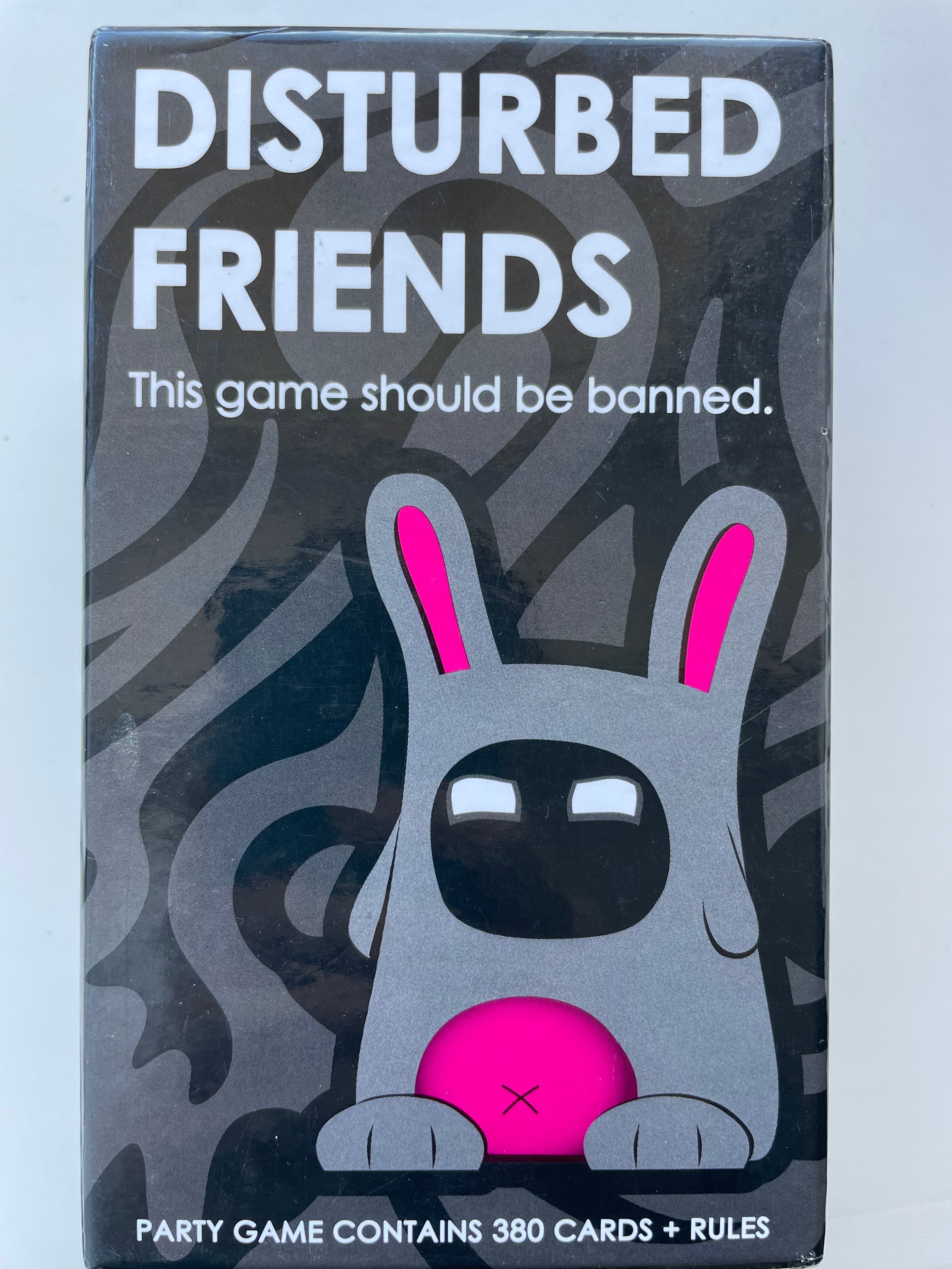 Настільна гра Disturbed friends 380 карт, версія 18+