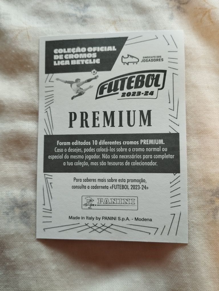 Cromo Premium Rúben Dias