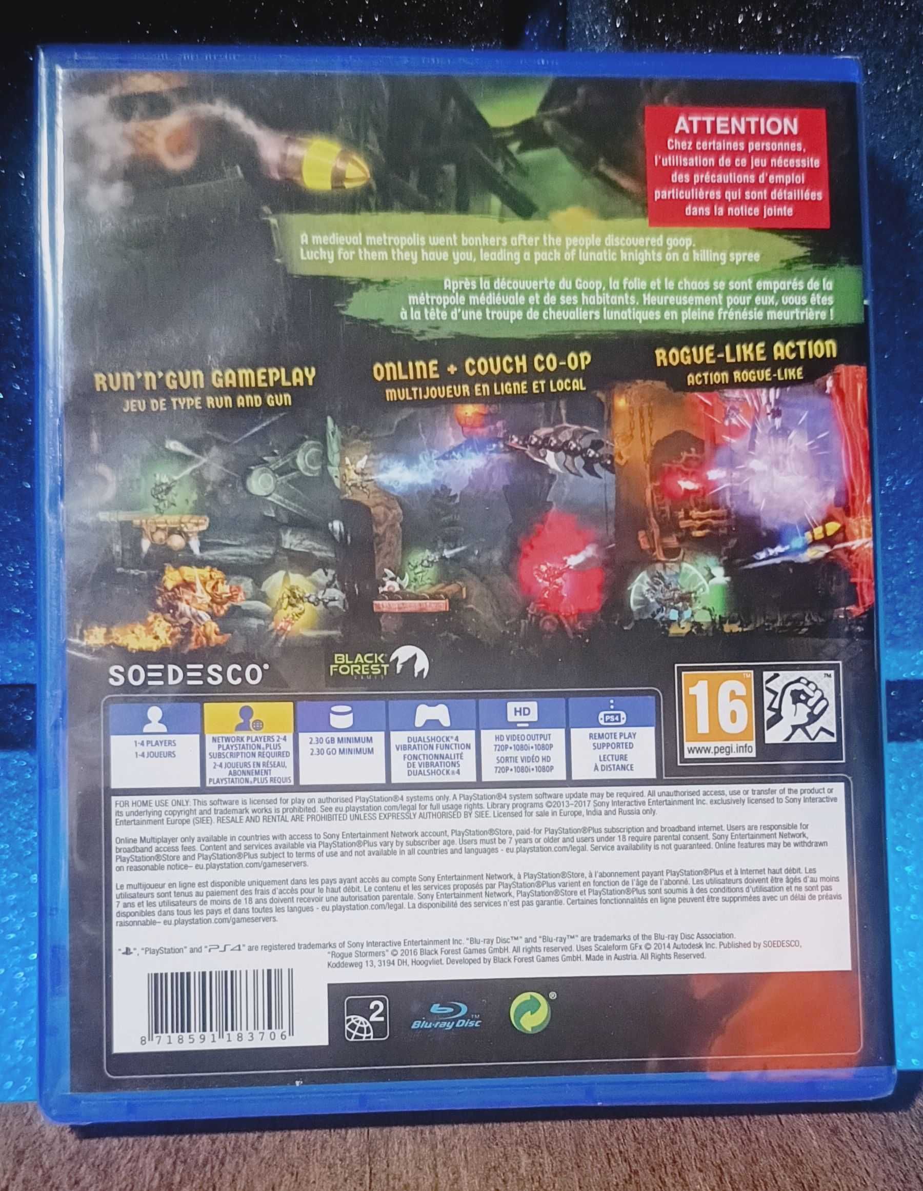 Rogue Stormers PS4 / PS5 - platformowa strzelanka dla dzieci