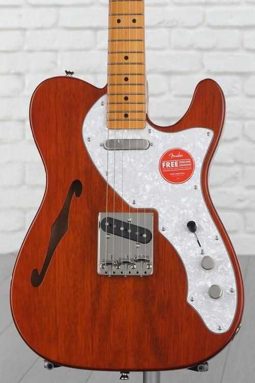 Nie otwarty Squier Classic Vibe 60s Thinline Tele MN Nat - fabrycznie