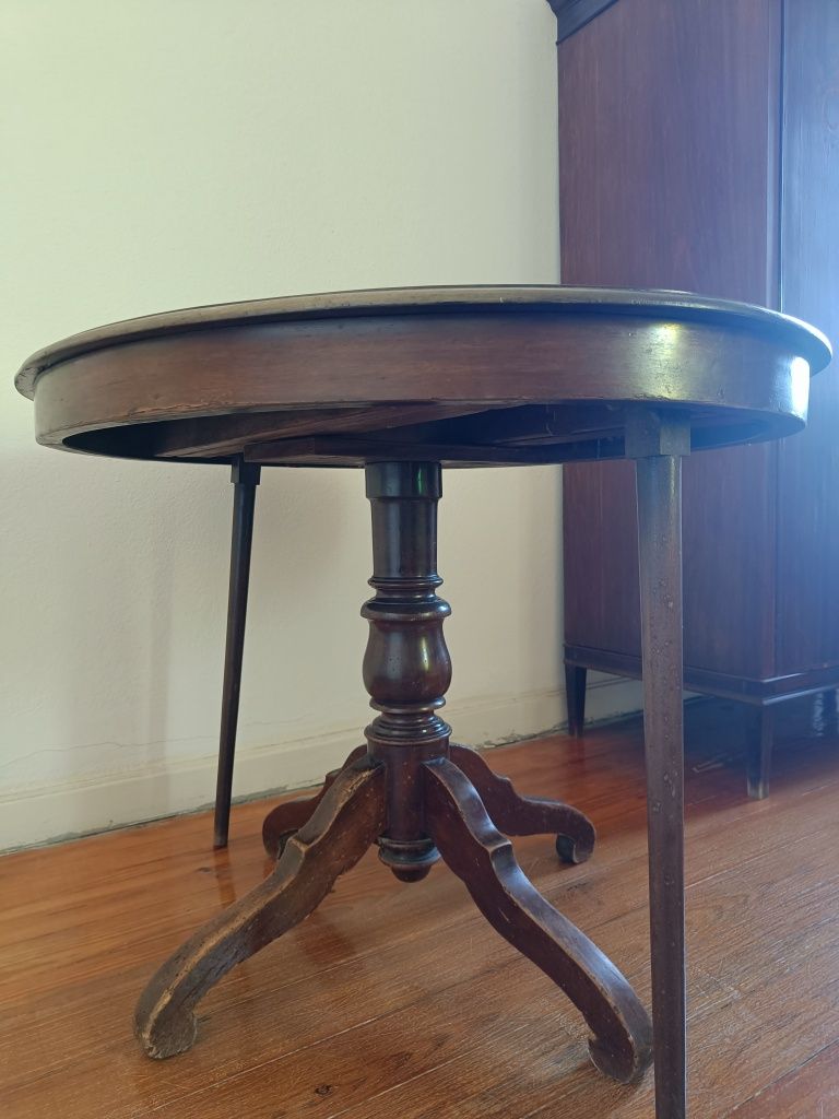 Mesa Sala de Jantar Vintage Estilo Inglês