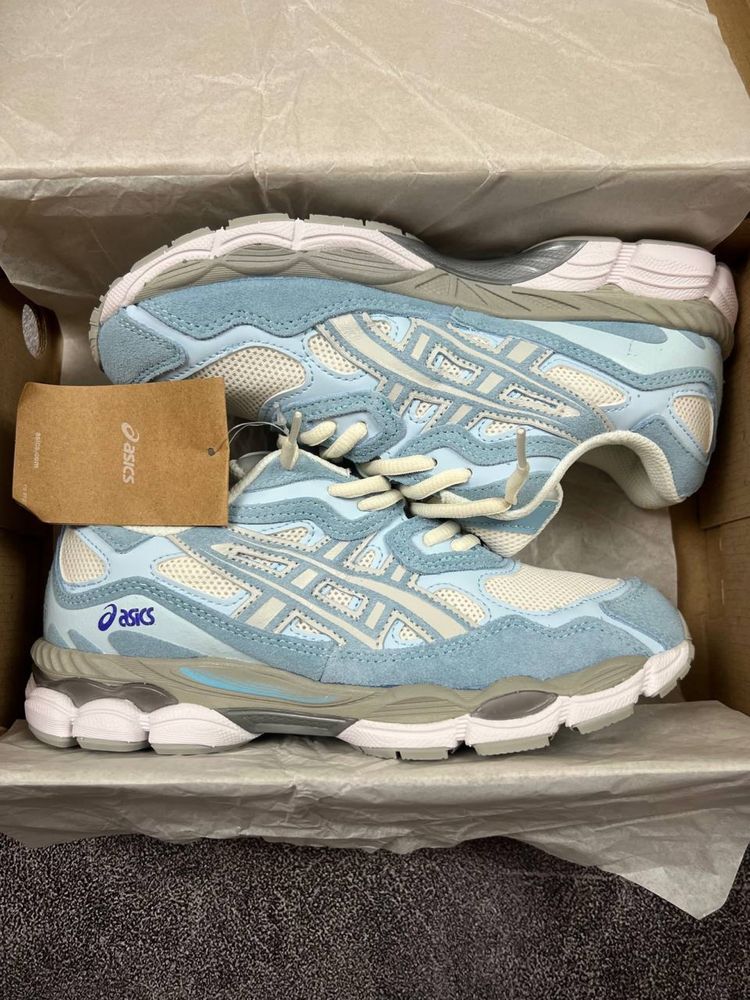 БЕЗ ПРЕДОПЛАТ‼️Кросівки Asics Gel NYC (Голубі),asics,nyc,асікс,ник,gel