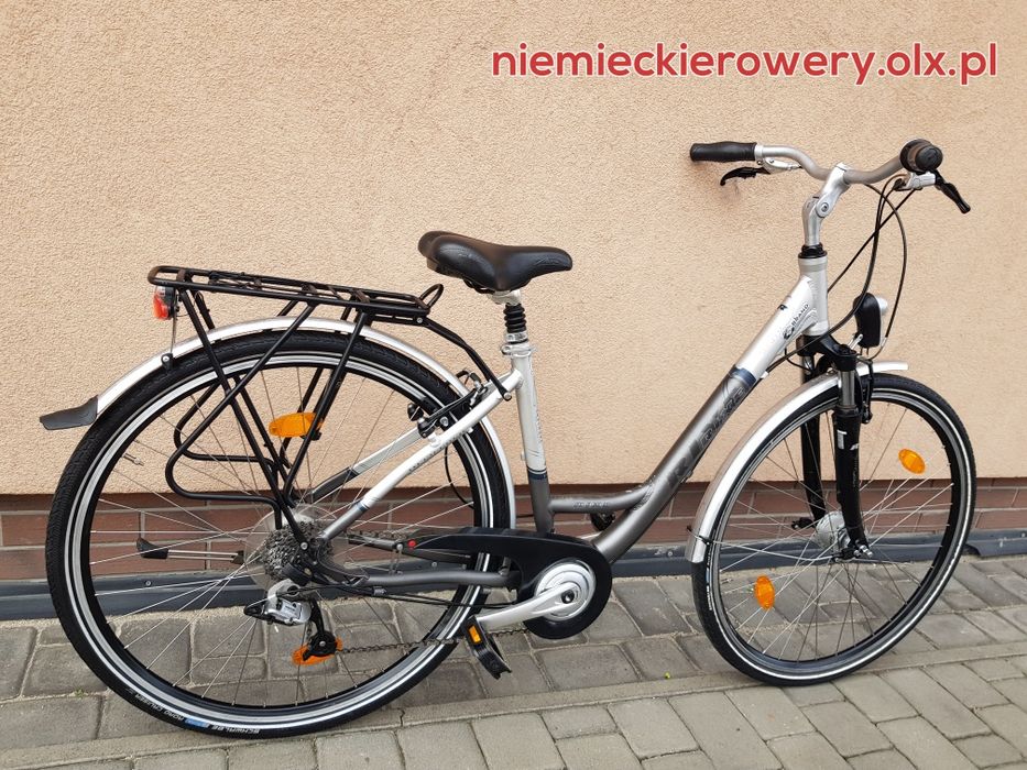 Rower damski miejski RIXE koła 28 SHIMANO aluminium rabat WYSYŁKA