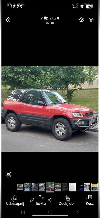 Toyota RAV 4 terenowe