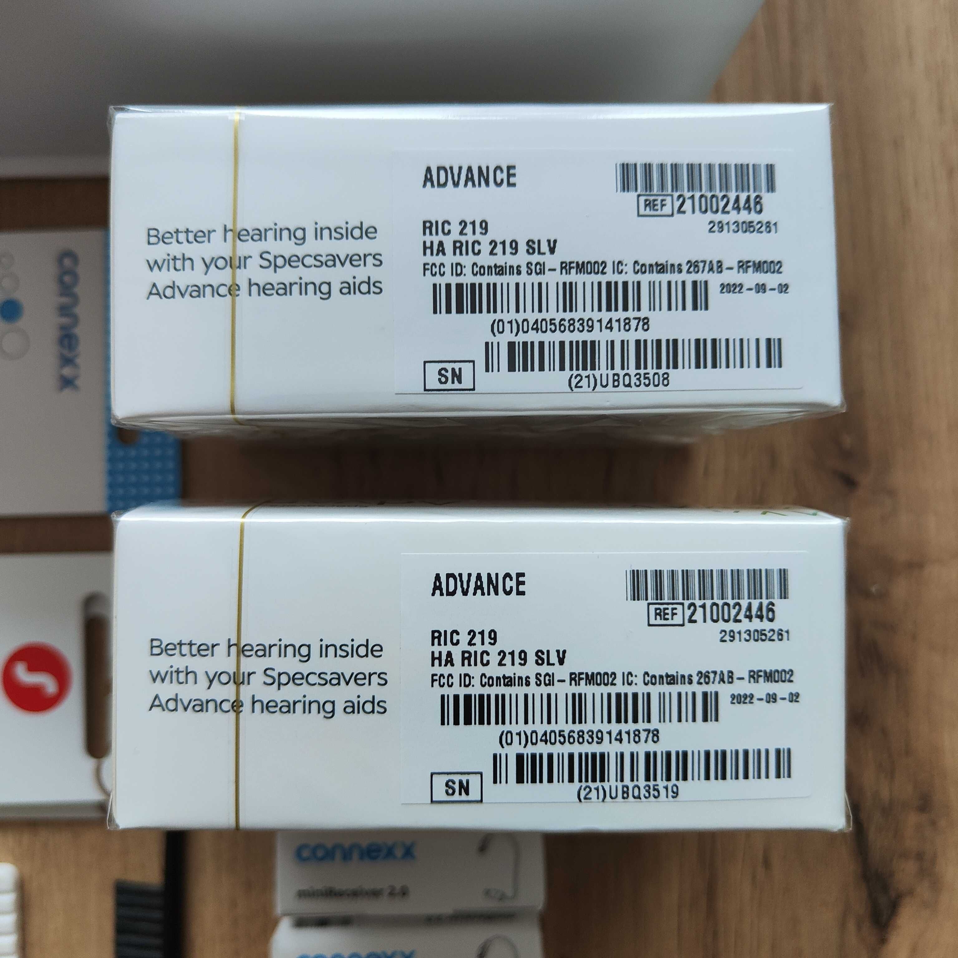 Promocja! Zestaw 2x Aparaty słuchowe Specsavers Advance Ric219