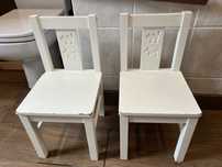 Ikea Kritter stolik + 2 krzesełka, stan dobry