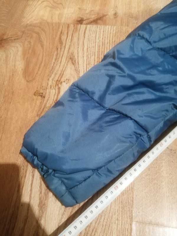 Kurtka niebieska puchowa zimowa id(271)