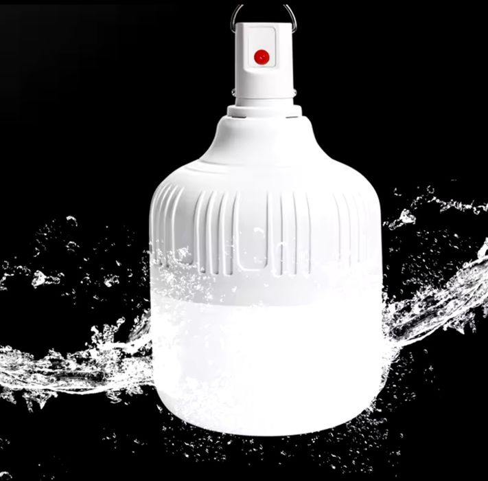 Лампа 200w на аккумуляторній батареї 2400mAh