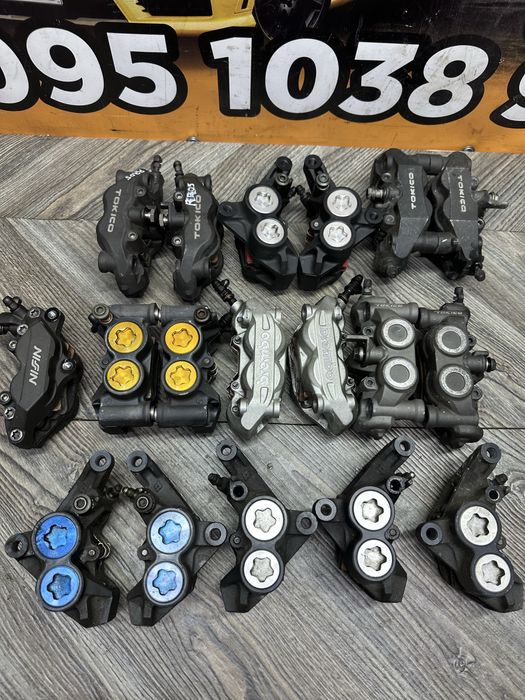 Суппорта радиальные Tokico Hissin Brembo suzuki gsx-r k6 Honda yamaha