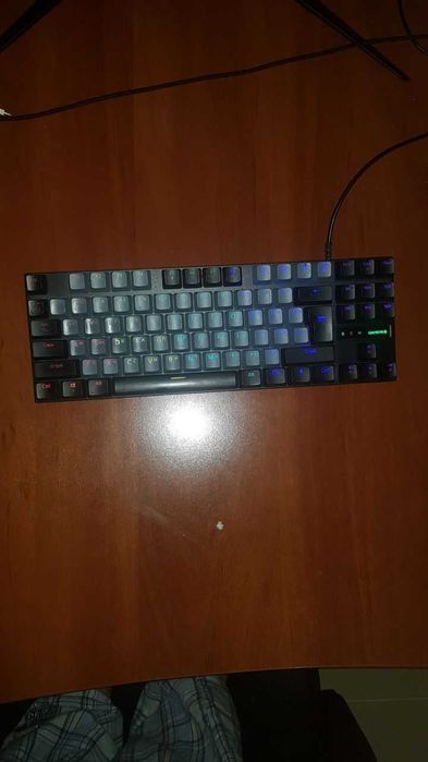 Клавиатура GamePro MK100B Blue Switch LED USB Black (MK100B)