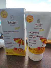 Солнцезащитное молочко Weleda Эдельвейс для чувствительной кожи SPF 30
