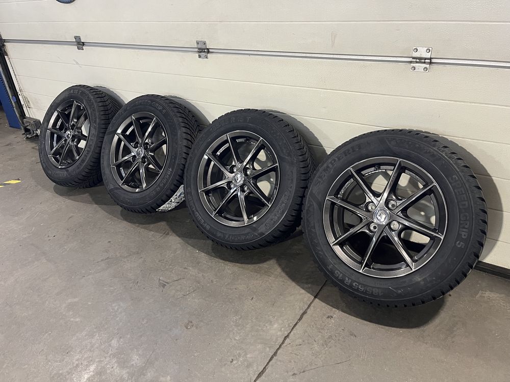 Koła zimowe 15” Renault Clio 4x100 185/65/15 Semperit