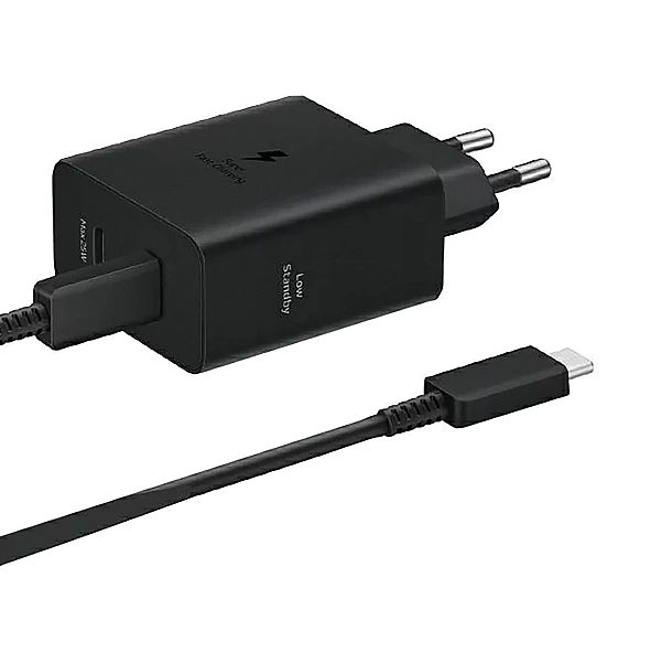 Ładowarka Samsung Power Adapter Duo EP-T5020XBEGEU sieciowa 2x USB-C 5