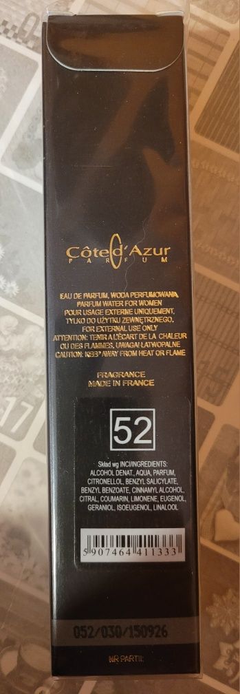 ELIXIR No. 52 Cote d'Azur - Woda Perfumowana  30 ml