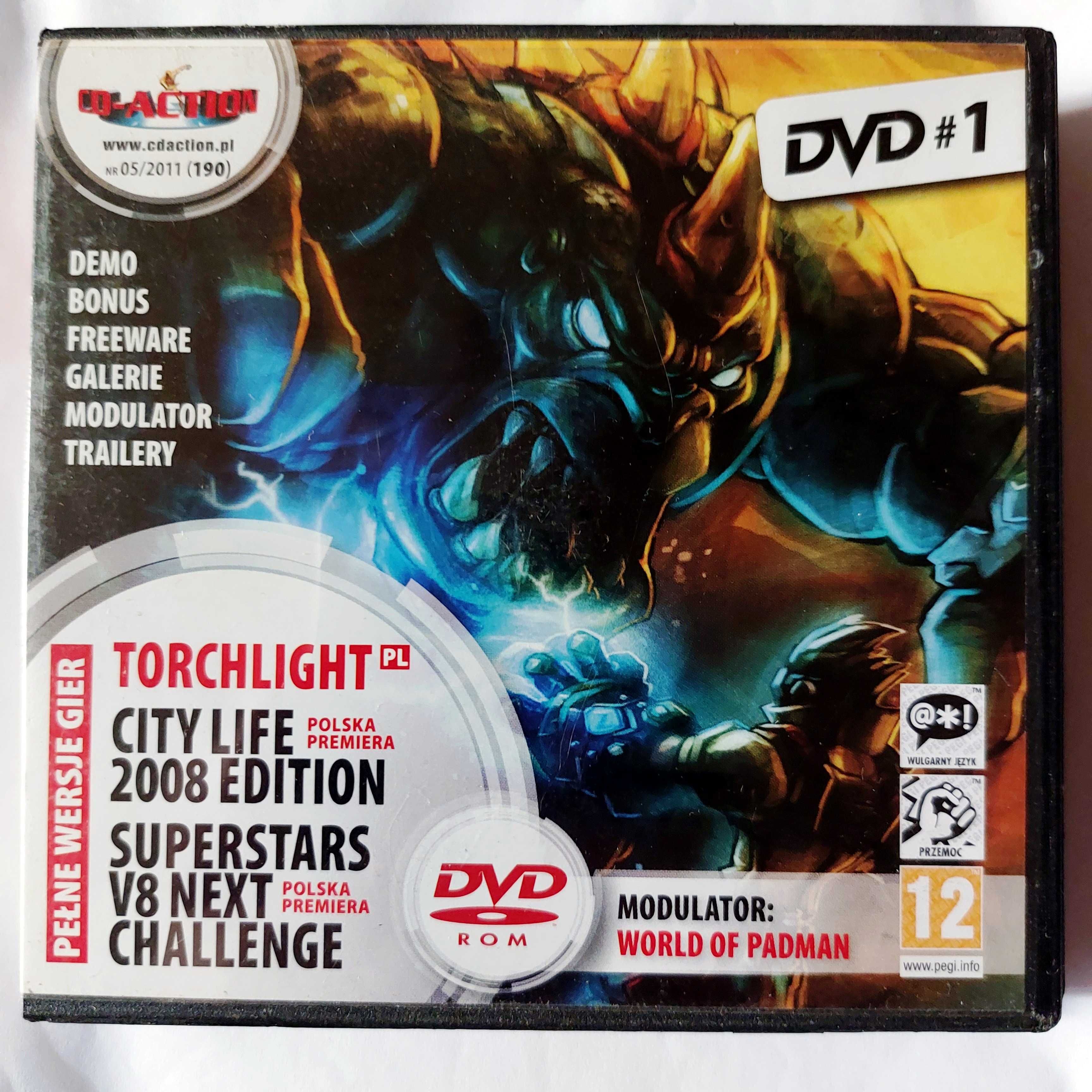 Torchlight + City Life 2008 + V8 Next Challenge | gry na PC