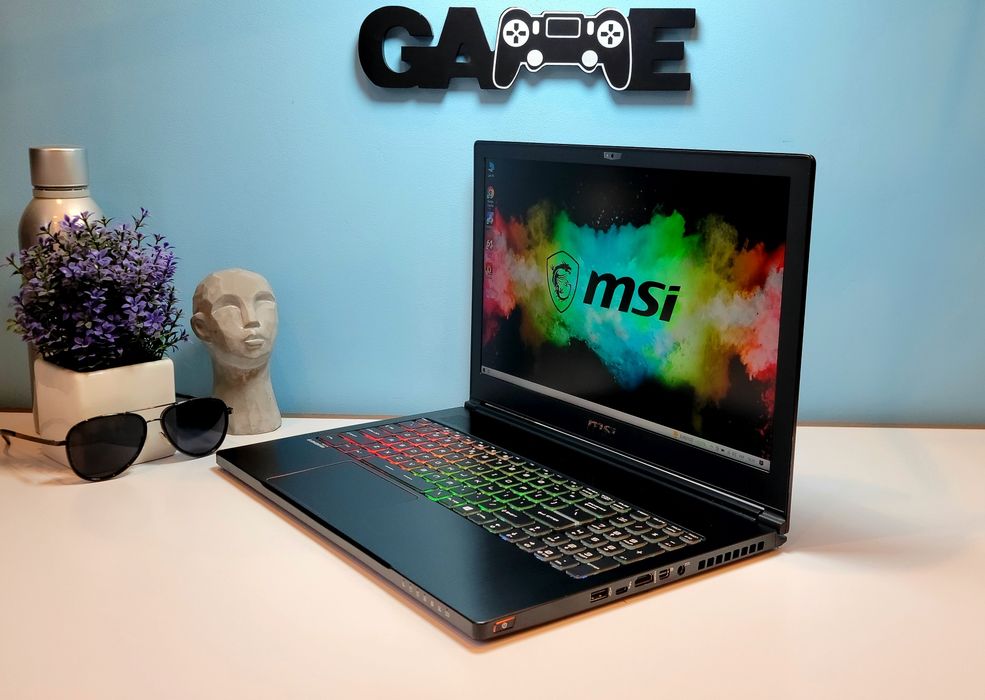 MSI GS63VR 7RF / i7-7700HQ / 16GB RAM / GTX 1060 6Gb / SSD+ HDD