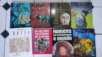 8 Livros de História - Capa dura