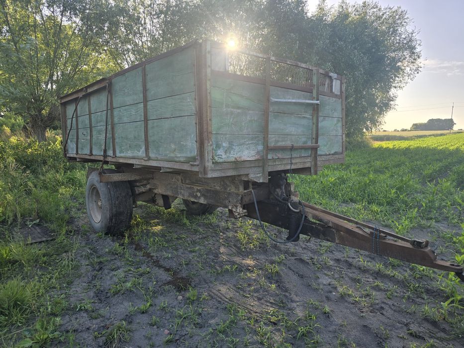 Przyczepa skorupowa wywrotka 8 ton 8t