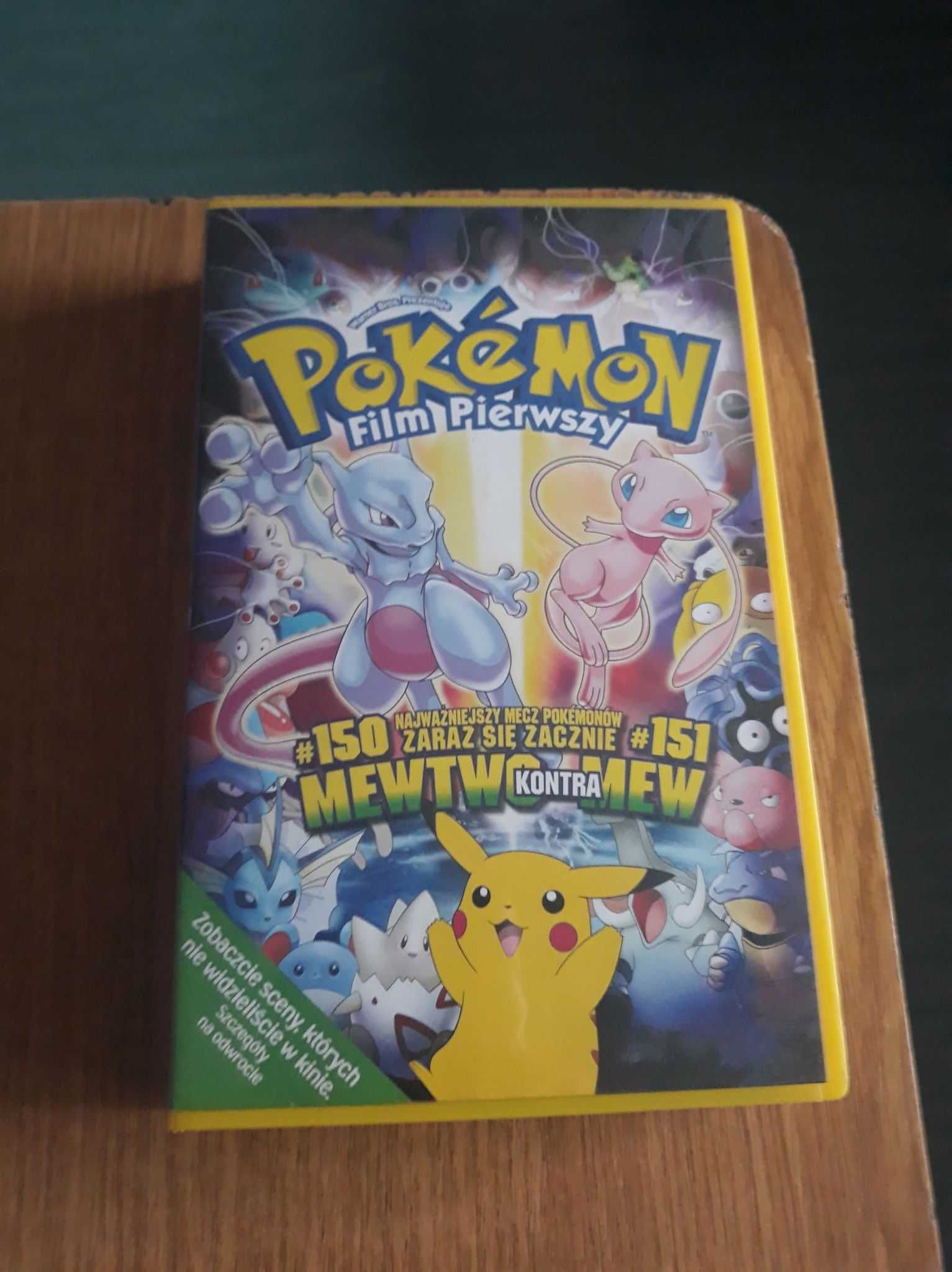 Pokemon film pierwszy, kaseta VHS, stan bardzo dobry