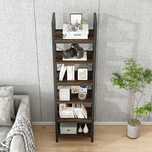 Regal Na Książki Biblioteczka Wąski Wysoki Słupek Loft Industrialny