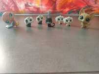 Zestaw 7 figurek Littlest Pet Shop Shopkins