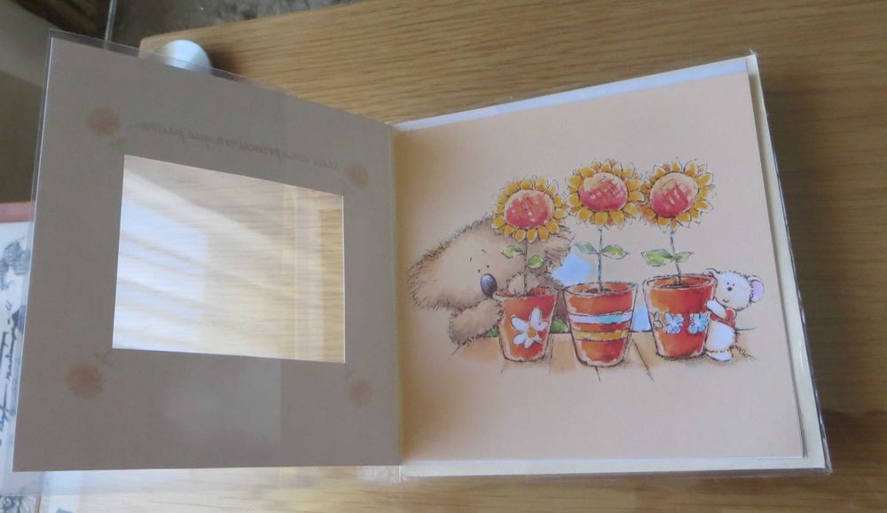 Postal  Livro, para CD com papel de carta - Novo