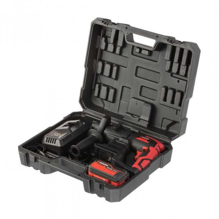 Перфоратор  Новий , 2 Дж, 4,0 Ач, ЗП 4 A, кейс INTERTOOL WT-0370