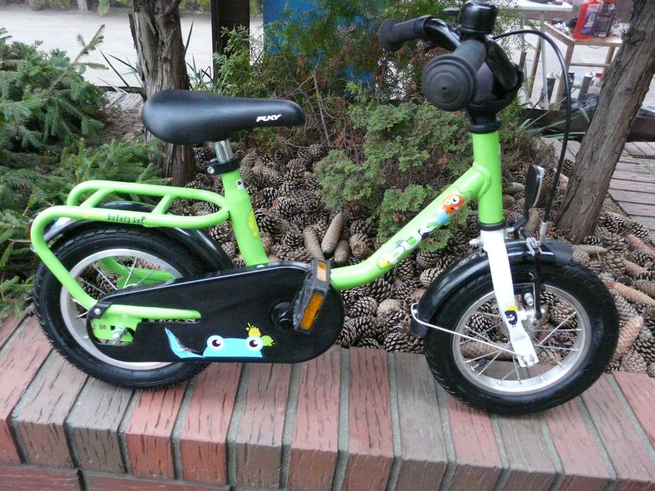 Rower dziecięcy PUKY Sefety Set 12"/23 Germany, markowy b.ładny