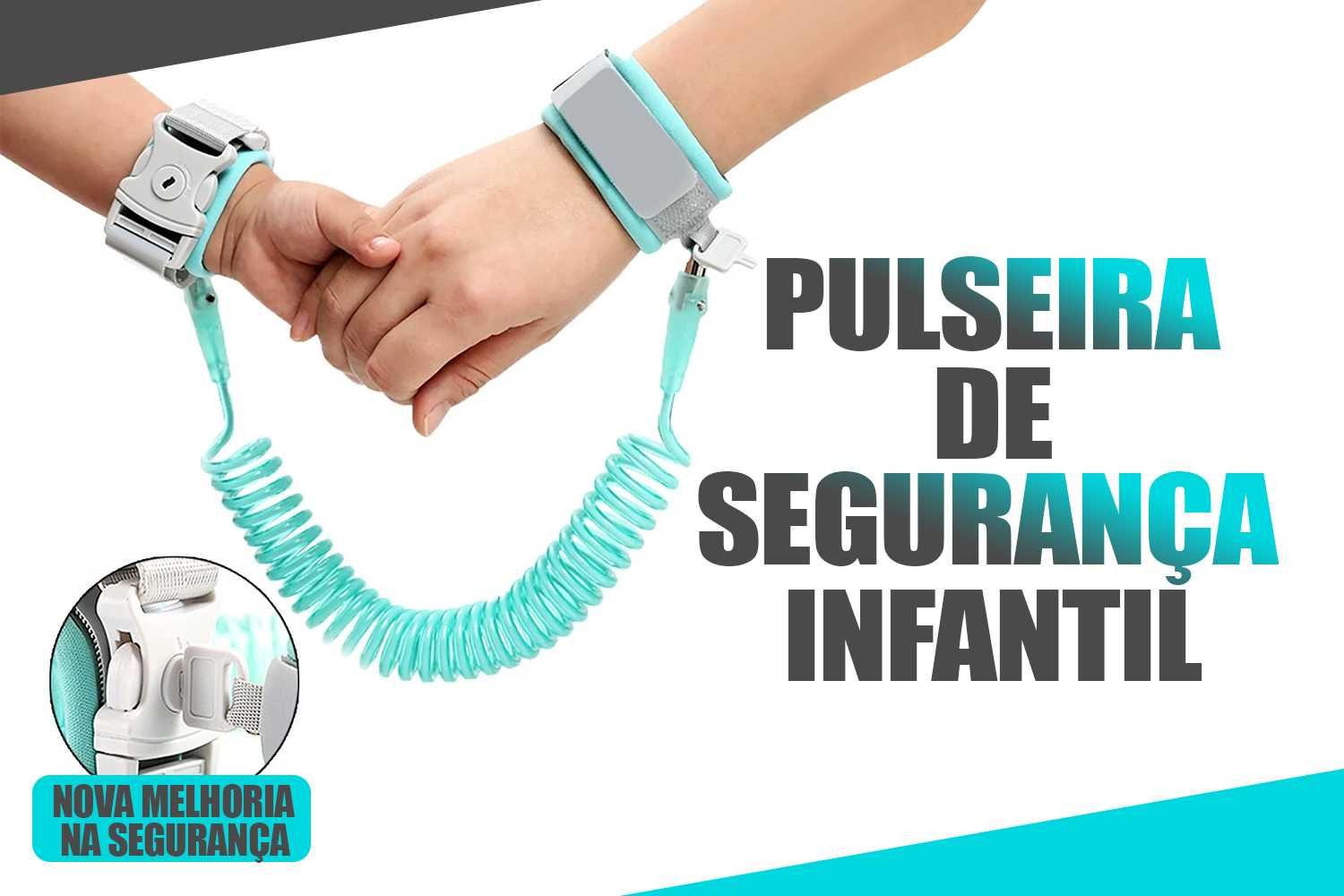 Pulseira de seguranca infantil