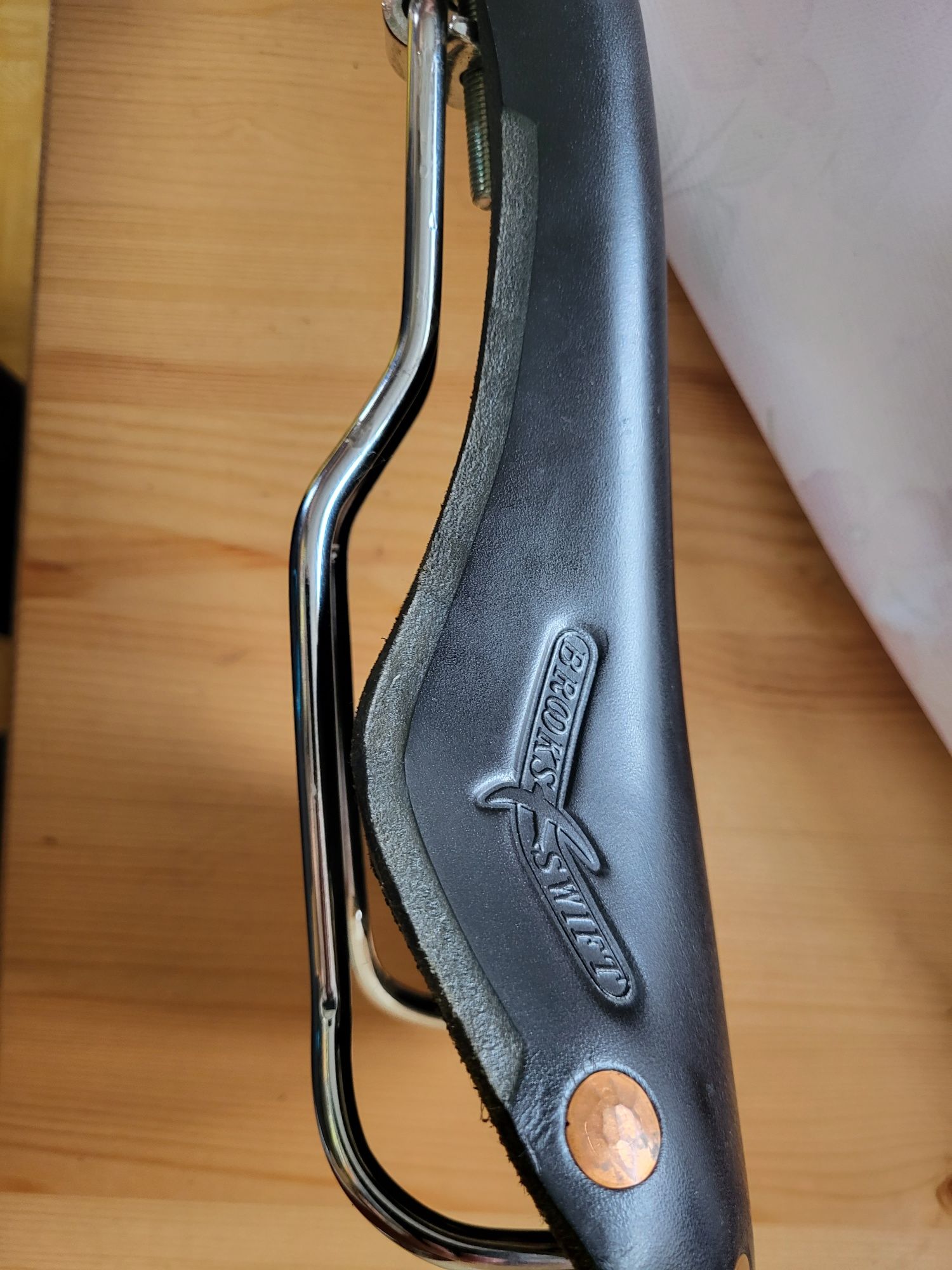 Nowe siodełko brooks swift