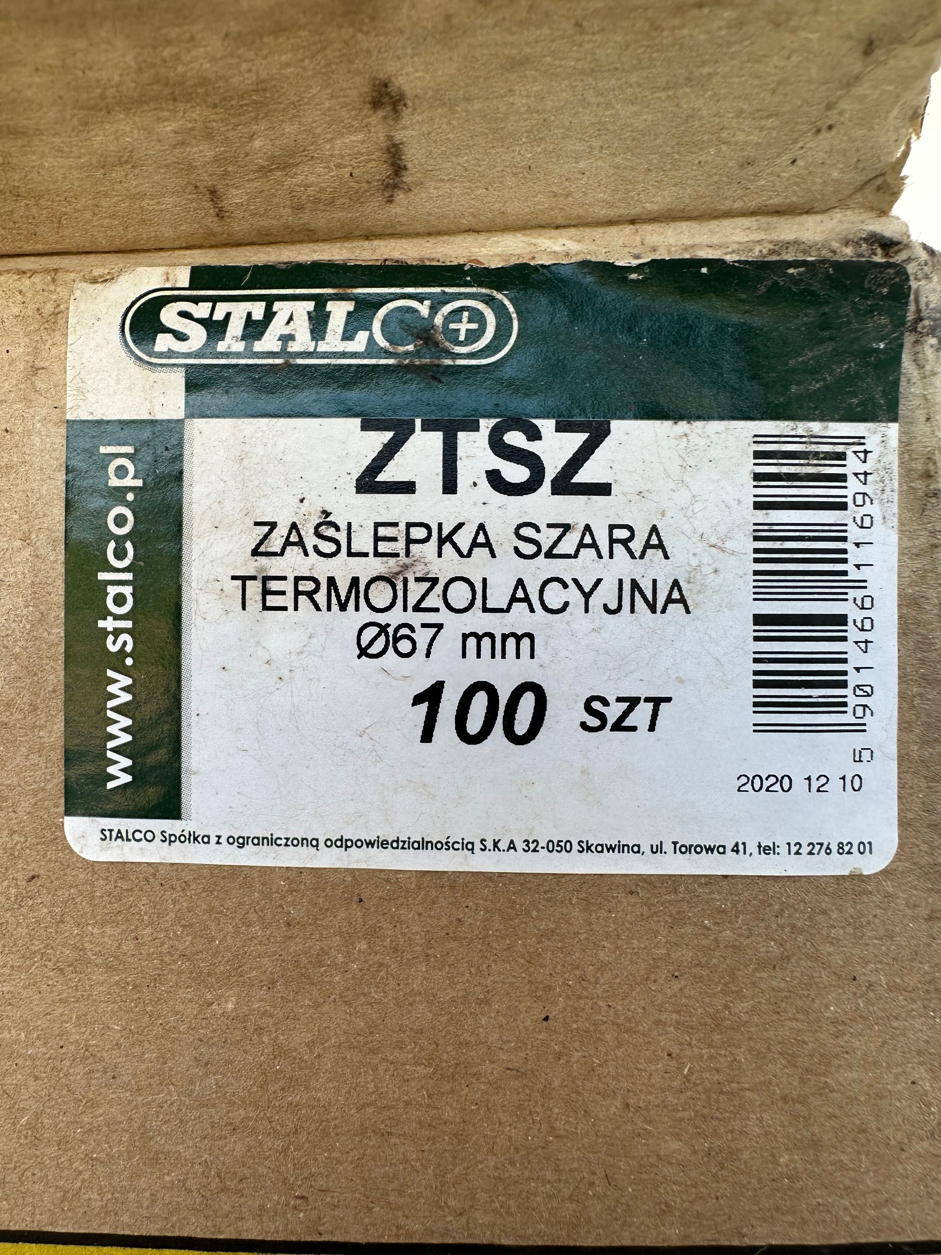 Zaślepka szara grafitowa termoizolacyjna