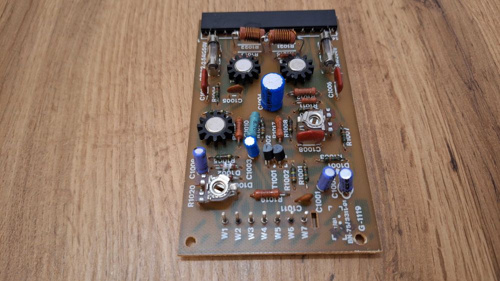 Amplituner RADMOR 5102 T/TE PŁYTKA PWM 3 Końcówki MOCY [1/81] ! BDB !