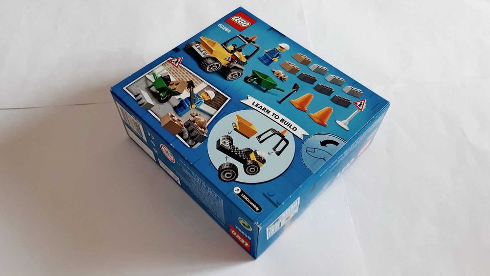 Lego City Construction 60284 Roadwork Truck selado