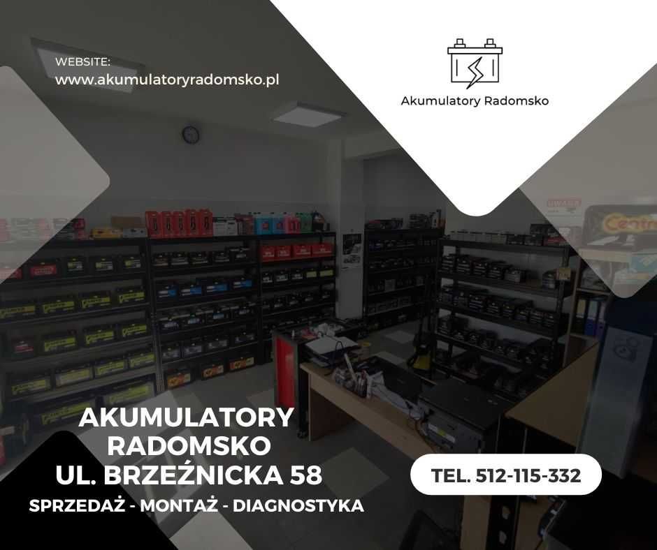 Akumulator JENOX FARMER 120Ah 900A P+ Radomsko, Sklep Brzeźnicka 58