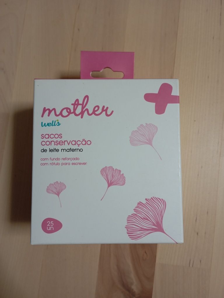 Sacos de conservação de leite matermo + cueca materna
