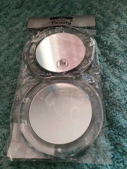 Lusterko kieszonkowe grafitowe