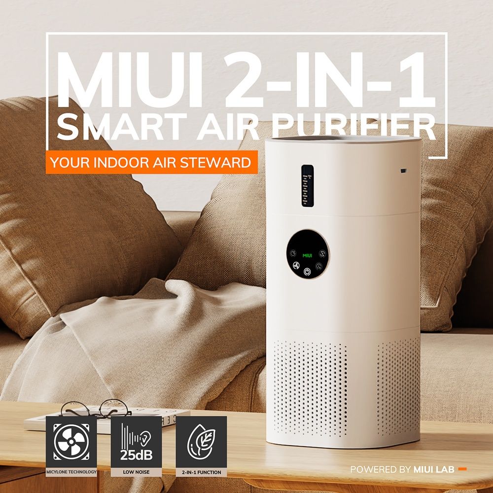 Xiaomi очисник повітря MIUI фільтр воздуха зволожувач 2 в 1