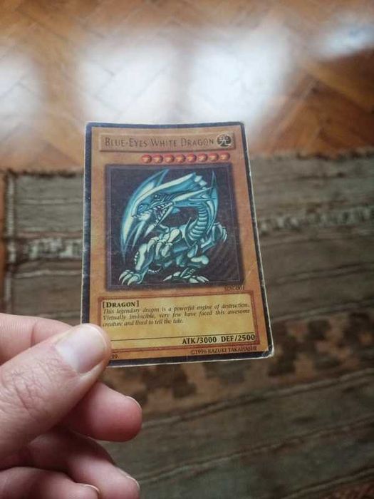 Blue-Eyes White Dragon SDK-001 Carta Yu-Gi-oh!