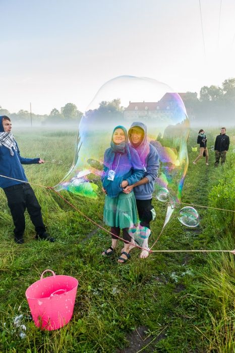 Sprzęt do zamykanie w bańce mydlanej | koło do zamykania | Płyn gratis