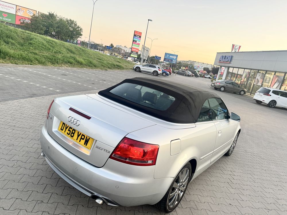 Audi A4 B7 Lift 2.0tdi S-Line Cabrio Anglik