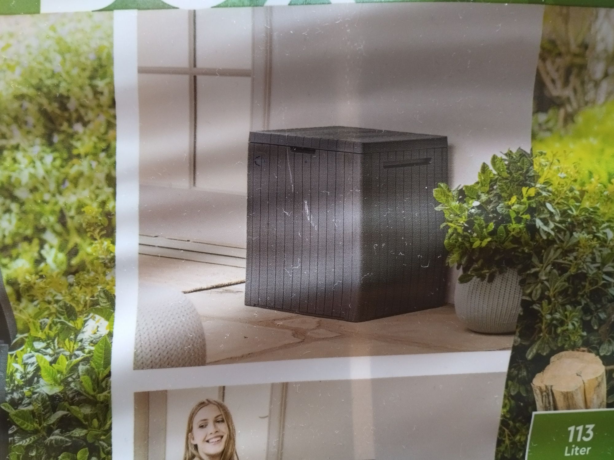 Skrzynia ogrodowa. Schowek na balkon / taras. Keter City Box