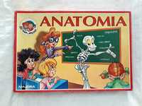 Jogo Anatomia Majora Didático Educativo Tabuleiro Puzzle Vintage