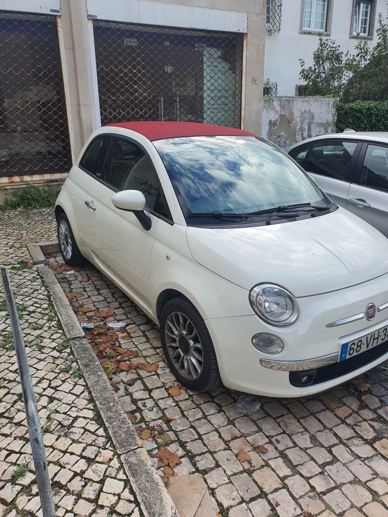 Fiat 500c cabrio impecável